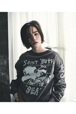 セント マイケル 偽物× WIND AND SEALS  コラボ  スウェットTシャツ   高品質