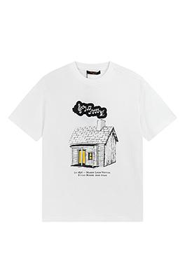 ルイヴィトン偽物メンズ レディース 半袖Tシャツ