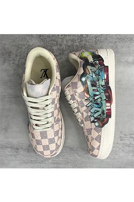 ルイヴィトン × ナイキ  コラボ 偽物 Air force 1 22ss  スニーカー