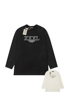 バレンシアガコピー メンズ レディース 長袖Tシャツ