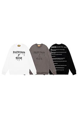 バレンシアガ × グッチ コラボ スーパーコピー  長袖　スウェットTシャツ