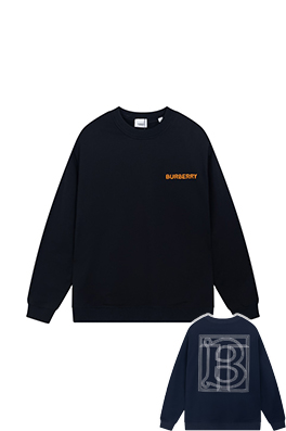 バーバリー激安メンズ レディース 長袖　スウェットTシャツ