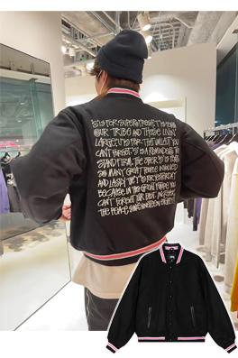 ステューシー服コピー  ✶　 中綿 ジャケットアウター ✶　背中いっぱいロゴポイント特有な刺繍工芸 ✶ Ｓ～ＸＬ ✶