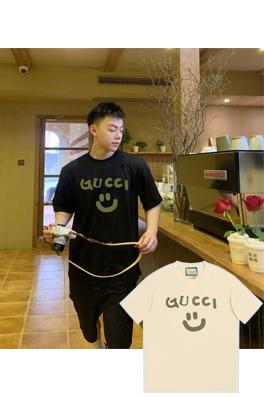 グッチ服偽物 半袖 Tシャツの通販 ★  gucciロゴポイント 2色 ★