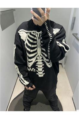 【コラボシリーズ✨】 セント マイケルX VLONE KNIT BONE 骸骨 ニット& セーター ★オーバーサイズ★