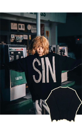 Saint Michaeスーパーコピー   ニット& セーター  ★  21FW SINロゴ セーター  ★  S~XL ★