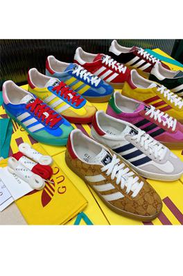 復古系 アディダス×グッチコラボレーション ガゼルスニーカースーパーコピー   Gazelle　10カラー