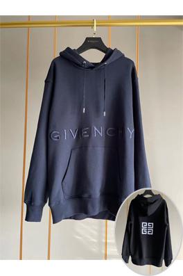 ジバンシイ服スーパーコピー GIVENCHY刺繍ロゴ フード パーカー