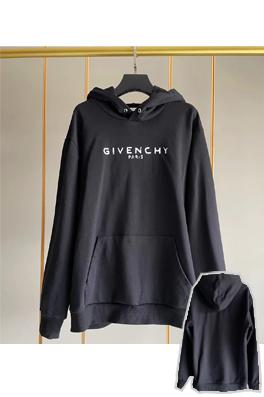 ジバンシイ服スーパーコピー GIVENCHY刺繍ロゴ フード パーカー