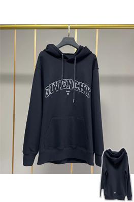 入荷!! ジバンシイ服スーパーコピー GIVENCHY刺繍ロゴ フード パーカー