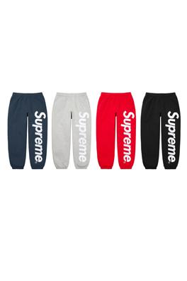 シュプリーム服スーパーコピースウェットパンツ  supreme ロゴ