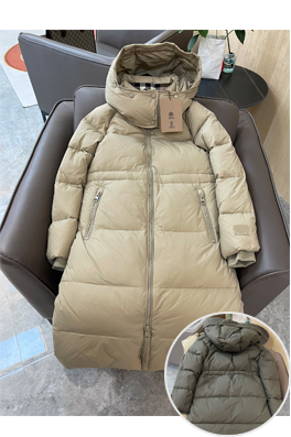【レディースロングコートの通販】 バーバリー服コピー ダウンストリングロングコート