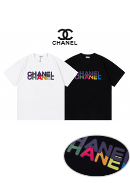 23新品シャネル服コピー 半袖Tシャツ CHANEL プリン...