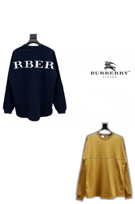 バーバリー長袖 Tシャツの通販 BURBERRYビッグロゴ