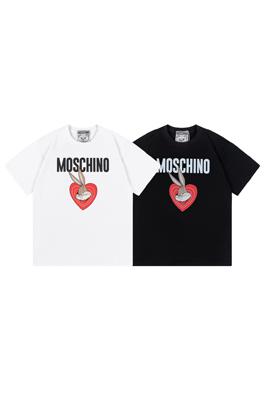 23新品!!モスキーノ服コピー 半袖 Tシャツの通販 ハートウサギのイニシャルロゴ  