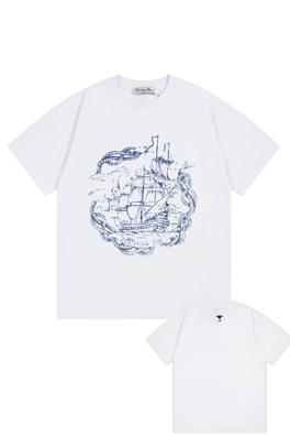 NEW ディオール服コピー半袖 Tシャツの通販 ヨットのロゴ