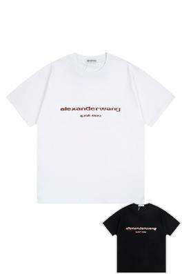 春新商品入荷!!  アレキサンダーワンスーパーコピークラシックグラデーションロゴ 半袖Tシャツ