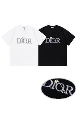 春新商品入荷!!  ディオール服コピーDior刺繍半袖Tシャツ