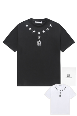 春新商品入荷!!ジバンシィ ネックライン 刺繍  半袖Tシャツ