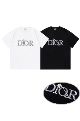 春新商品入荷!!  ディオール服コピーDior刺繍半袖Tシャ...