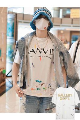 LANVIN x GALLERY DEPT ランバン半袖Tシャツコピー  白色