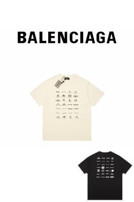 23新品!!  バレンシアガ半袖Tシャツコピー BALENCIAGAロゴTシャツ ★オーバーサイズ