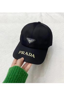 23新品!!プラダ CAP 帽子 コピー  PARADA 三角ロゴプレート ワンカラー