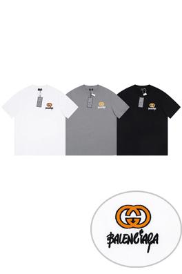 23新品!!バレンシアガ x グッチ コラボ ト半袖Tシャツ