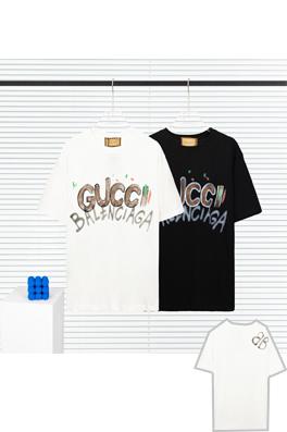 23新品!!バレンシアガ x グッチ コラボ ト半袖Tシャツ ★オーバーサイズ