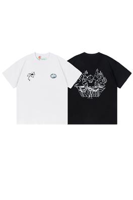 オフホワイトスーパーコピー 半袖Tシャツ モンスターアルファベットのロゴ