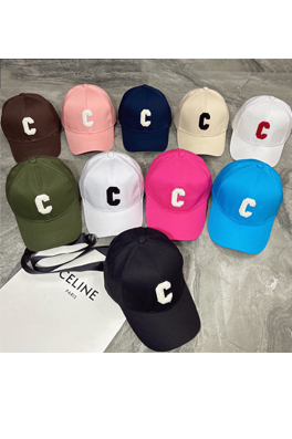 23新品!!セリーヌCAP 帽子コピー　ビックCロゴ 10カ...