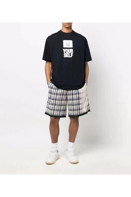 アクネ ストゥディオズ 半袖 スーパーコピー   ACNESTUDIOS .YOURSELFロゴプリント