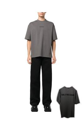 バレンシアガ  半袖  Tシャツ  BALENCIAGA 刺繍ロゴ