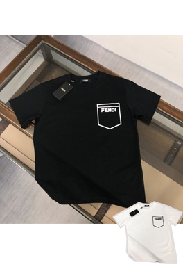 23新品!! フェンディ半袖Tシャツスーパーコピー FENDIロゴ