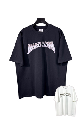 23新品!! ヴェトモン 半袖Tシャツ HARD COREロ...