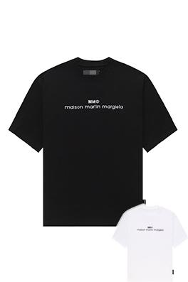 マルタンマルジェラ スーパーコピー 半袖 Tシャツ  Maison Margielaロゴプリント