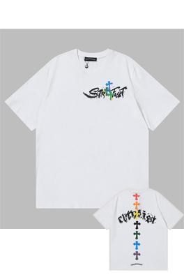 クロムハーツ  カラフルなクロスプリント柄の半袖Tシャツ  CHROME HEART