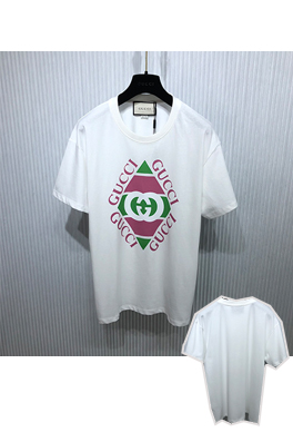 グッチ 半袖Tシャツ  コピー プリント半袖Tシャツメンズフ...