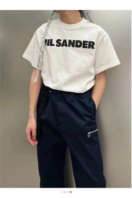 ジルサンダー 短袖Tシャツ  スーパーコピー  JIL SANDER ベーシックな短袖Tシャツ クラシックなデザイン