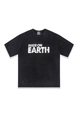 ヴェトモン 半袖Tシャツ スーパーコピー MADE ON EARTH ロゴ　VETEMENTS