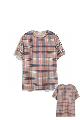 バーバリー 半袖Tシャツ スーパーコピー BURBERRY プリント半袖Tシャツ