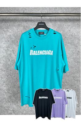 バレンシアガ  半袖Tシャツ スーパーコピー BALENCIAGA ロゴプリント