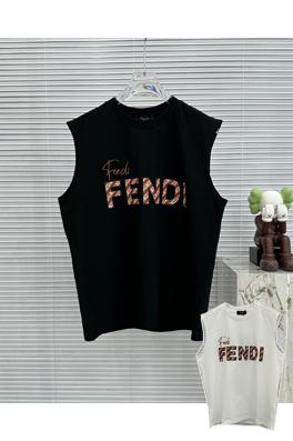 フェンディ タンクトップ  スーパーコピー FENDI プリント半袖Tシャツ