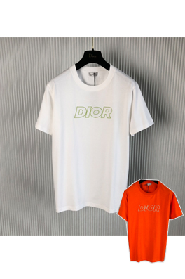 ディオール  半袖Tシャツ   DIOR刺繍が施されたワイド...