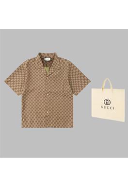 グッチ 半袖シャツ GUCCIスーパーコピー   GGダイヤモンド柄