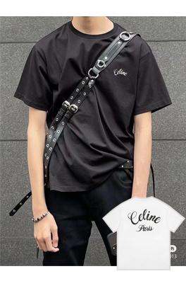 セリーヌ CELINE ロゴ 半袖Tシャツ フォームレターショートスリーブTシャツ