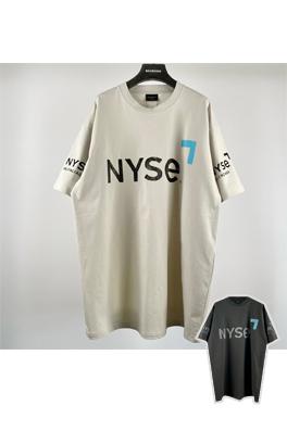 バレンシアガ 半袖Tシャツ スーパーコピー ニューヨーク証券取引所ランウェイ限定ワイドフィット男女共通アイテム
