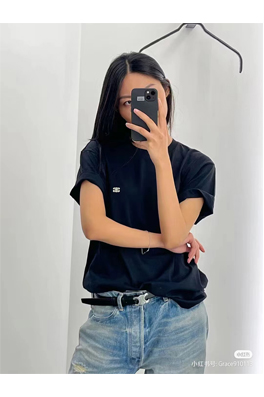 セリーヌ  ロゴ 半袖Tシャツ CELINE クラシックロゴ...