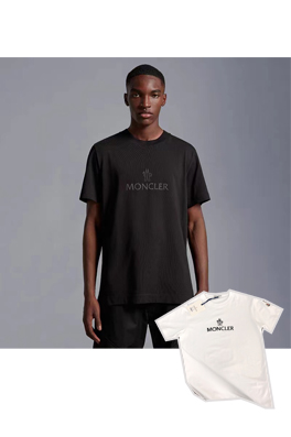 モンクレール 半袖Tシャツ     MONCLERプリント半袖Tシャツメンズファッション通販  2色