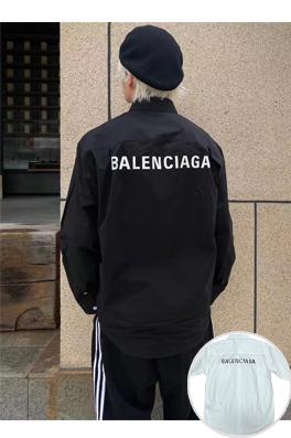 バレンシアガシャツ コピー  背中 BALENCIAGAロゴプリント  人気 シャツ